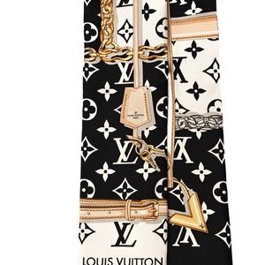 Louis Vuitton Silk Monogram Confidential Band